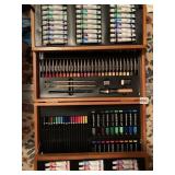 ARTIST EASEL BOX W/ EVERYTHING YOU NEED TO DRAW
