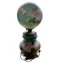 HAND PAINTED ANTIQUE PARLOR LAMP