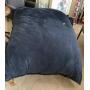 BLACK LOVESAC NO RIPS NICE AND CLEAN