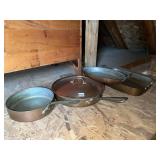 WILLIAMS COPPER PANS AND POTS COVERED