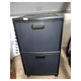 PLASTIC ROLLING STORAGE CONTAINER