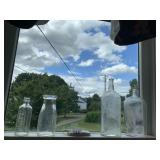 WARRANTED GLASS FLASK SLOANï¿½S LINIMENT DAIRYMANï¿½S