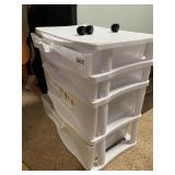 3 SECTION BALLA MADE IN USA PLASTIC STORAGE