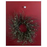 DRIED FLORAL WREATH THAILAND METAL CAR IN BOX