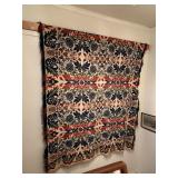 ANTIQUE COVERLET 75" X 84"