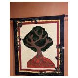 TAPESTRY WALL HANGING TREE AND POP OUT ROSES