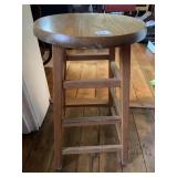 OAK BAR STOOL 24H
