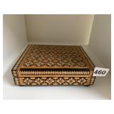 DETAILED INLAY WOOD BOX