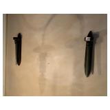 WOOD WALL CANDLE STICKS