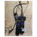 2 ROKU WITH CHARGER