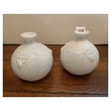 MILK GLASS VINTAGE 7IN DECANTER WITH LION HEAD