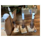 RUSTIC HAND-CRAFTED WINDOW CANDLES