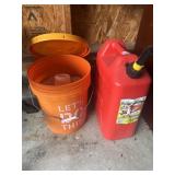5GAL SALT AND NEW GAS CAN