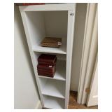 WHITE CUBBY SHELF