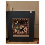 WINTER WALK ARTIST PROOF MARY HAMILTON 34X2