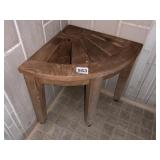 TEAK SHOWER SEAT FOR CORNER