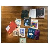 SHEET MUSIC BOOKS AND BASKET BILLY JOEL GODSPELL