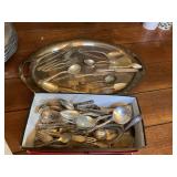 REED AND BARTON SILVER PLATE AND ASSORTED SILVER