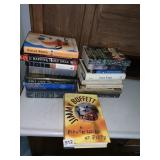 BOOKS INCLUDING JIMMY BUFFET PIRATE BOOK