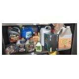 2 STROKE OILS AND 1/8 FULL COOLANT AND OTHERS ALL