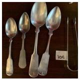 STERLING SPOONS 3.80 OZT
