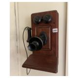 KELLOG WALL MOUNT PHONE FRONT OPENS FOR STORAGE