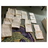 PILLOWCASES INCLUDING HAND STITCHED