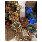 WREATHS GALORE 6 SMALL GREEN ONE OR MORE IN BIN