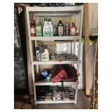 4 TIER WHITE SHELF NO CONTENTS