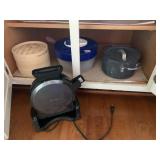 OSTAR WAFFLE MAKER BAMBOO STEAMER SLICER PAN