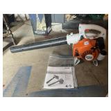 STIHL BG 50 SMALL LEAF BLOWER AND MANUAL WORKS
