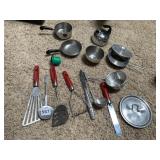 REVEAR WARE MINI COOKING SET COPPER BOTTOM