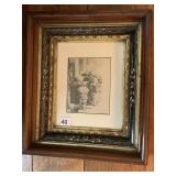 REMBRANDT PRINT 1648