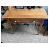 PINE SINGLE DRAWER DESK