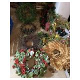 SELECTION OF WREATHS IN GOOD CONDITION