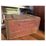 WOOD CRATE HYDE PARK BEER 19" X 12" X 13"
