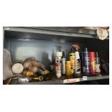 ASSORTED GARAGE CHEMS WHOLE SHELF