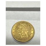 1882 (5) DOLLAR GOLD PIECE