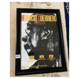 FRAMED HORICIO CUERRIE FRAMED POSTER 22H16W