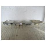 SHENANGO BOWLS, PEDESTAL DISH