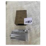 BRASS MATCH BOX HOLDER, RONSON LIGHTER