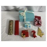 TIFFANY AND CO BOXES AND EMPTY JEWELRY BOXES