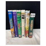 VHS TAPES INC. THE WIZARD OF OZ, ITï¿½S A WONDERFUL