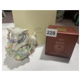 LENOX NEW IN BOX EASTER LAMB AND LENOX THANK YOU