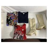 JUHANI PALMROTH KNEE HIGH BOOTS SZ 8, MADE IN