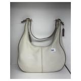 COACH M23-9591 TAN LEATHER W/ BROWN ACCENT AND