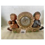 VINTAGE SAXONY/GERMAN ALARM CLOCK & NORCREST