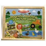 MAGNETIC MATCHING PICTURE GAME, MELISSA AND DOUG