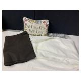 FABRIC PIECES, THROW PILLOW
