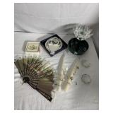 TELEFLORA CRYSTAL CANDLE HOLDER FLOWER ARRANGER,